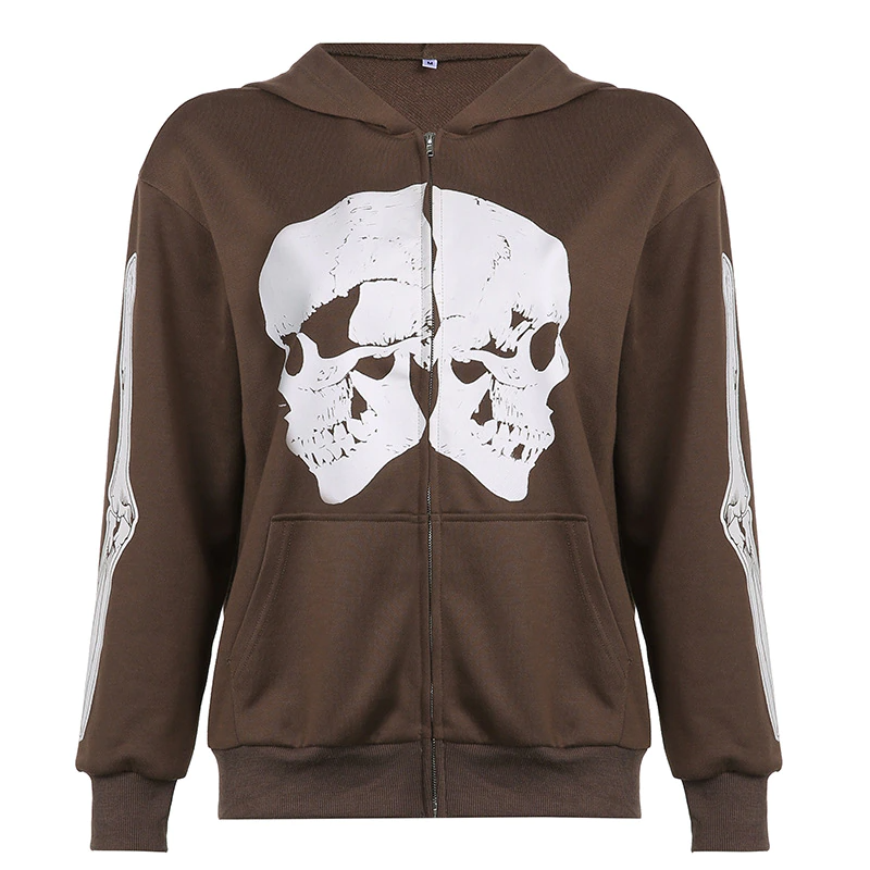 Sudadera vintage Skulls