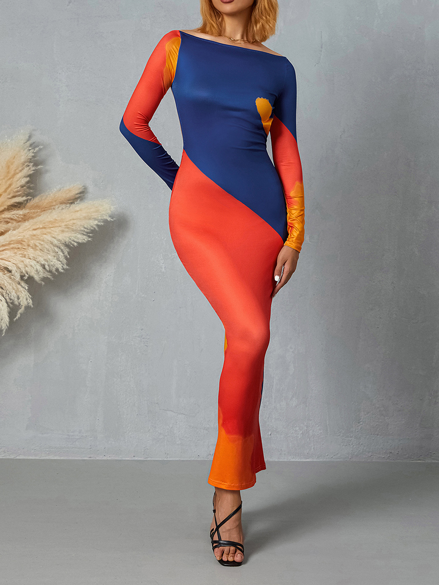 Backless Maxi Dress