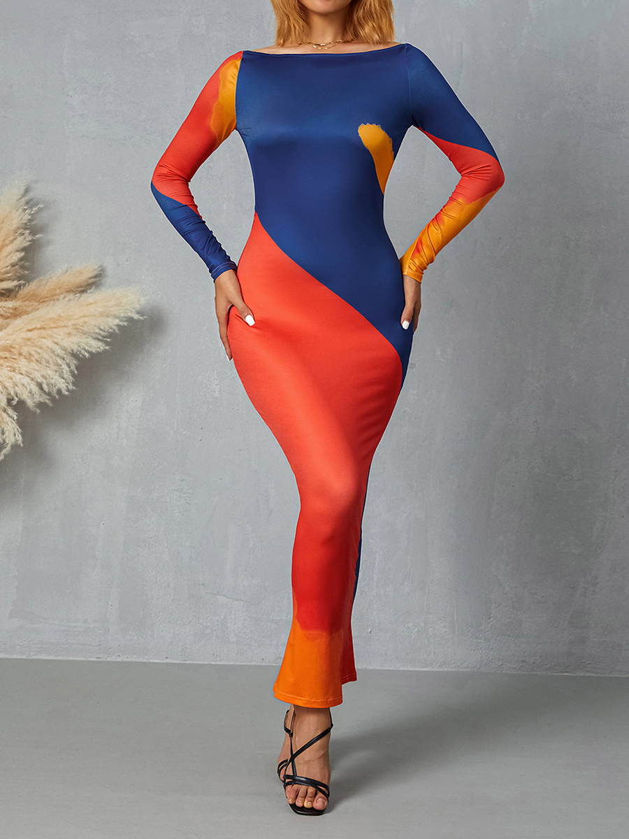 Backless Maxi Dress