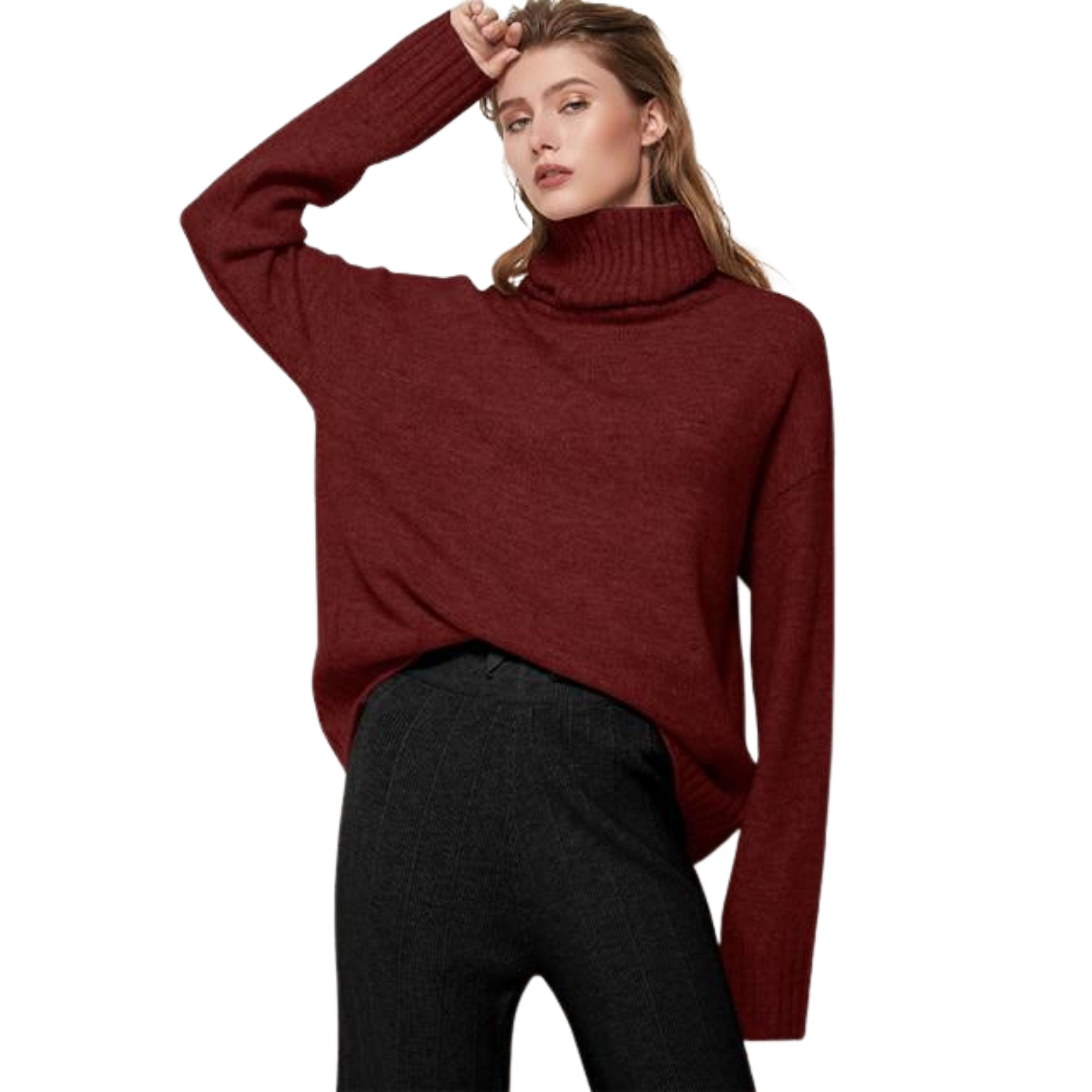 Jersey de cuello alto Layla