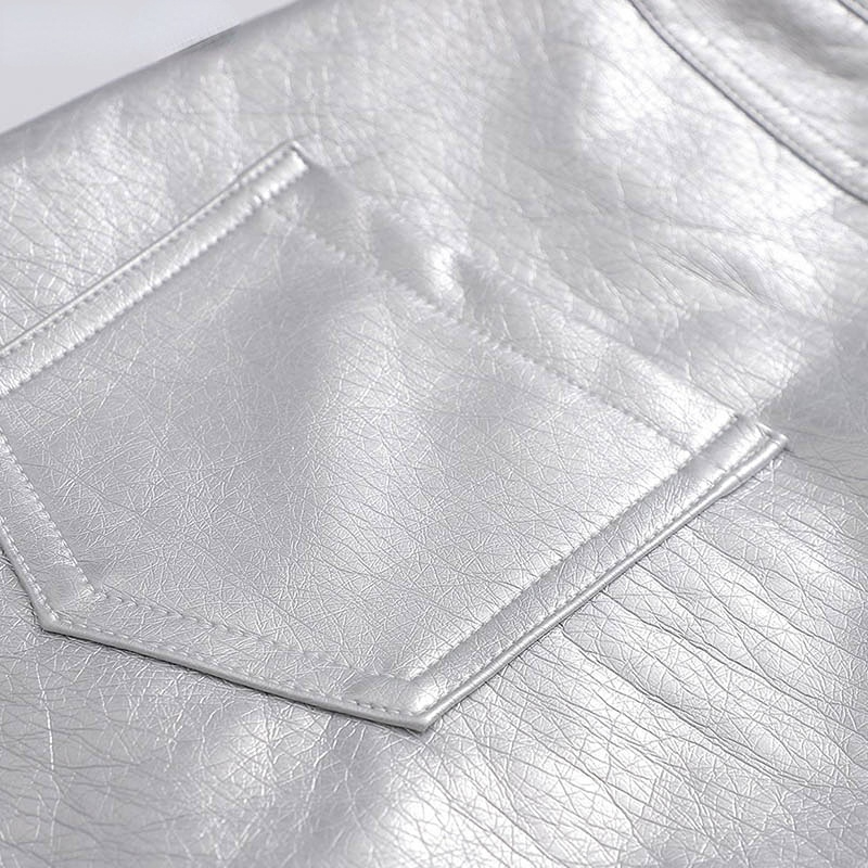 French Silver Skirt