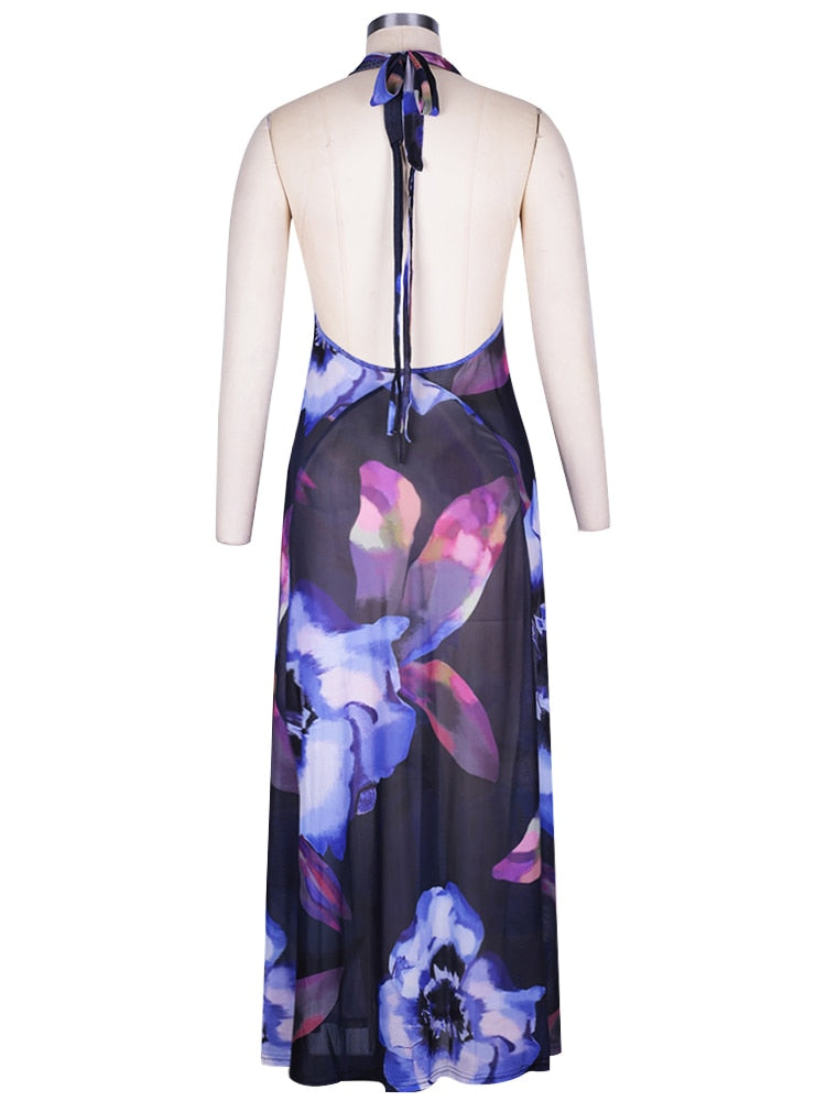 Backless Maxi Dress