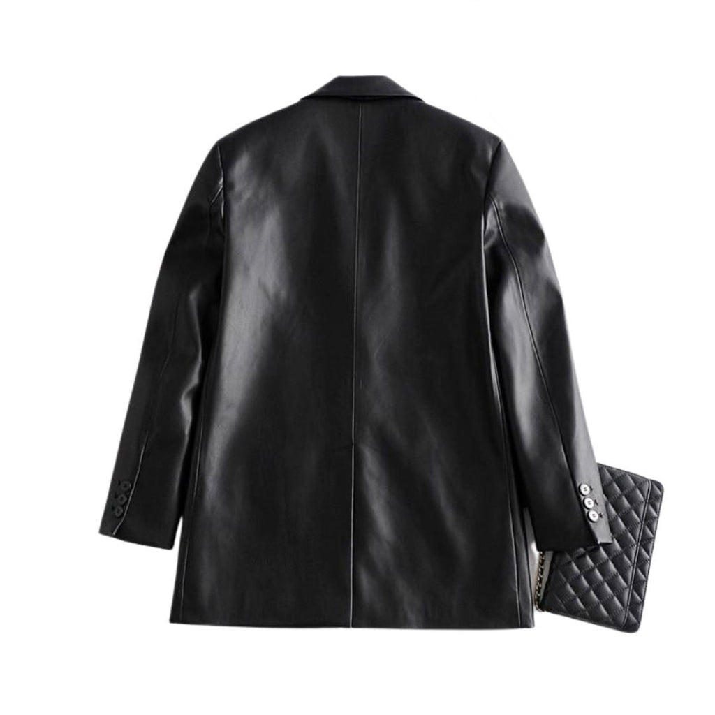 Blazer de cuero Jazmín
