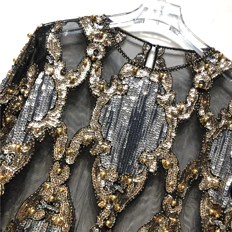 Luxury Sequined Top