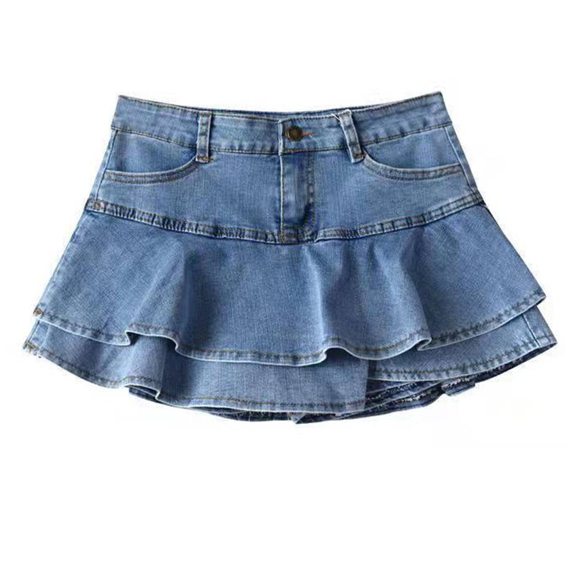 Indigo Ruffles