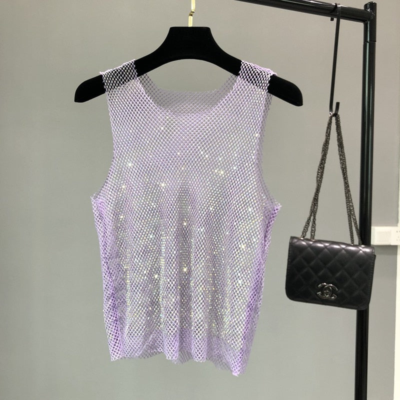 Shiny Tank Top