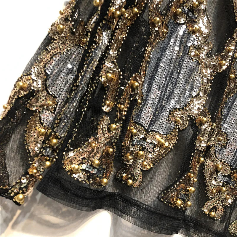 Luxury Sequined Top