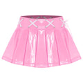 Women's Leather Miniskirt