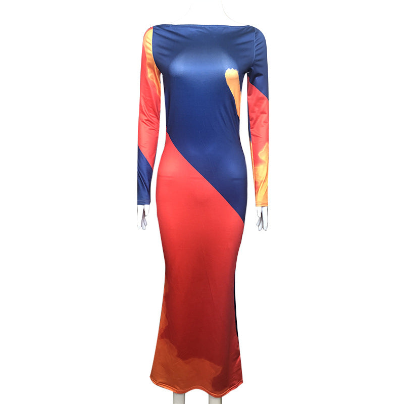 Backless Maxi Dress