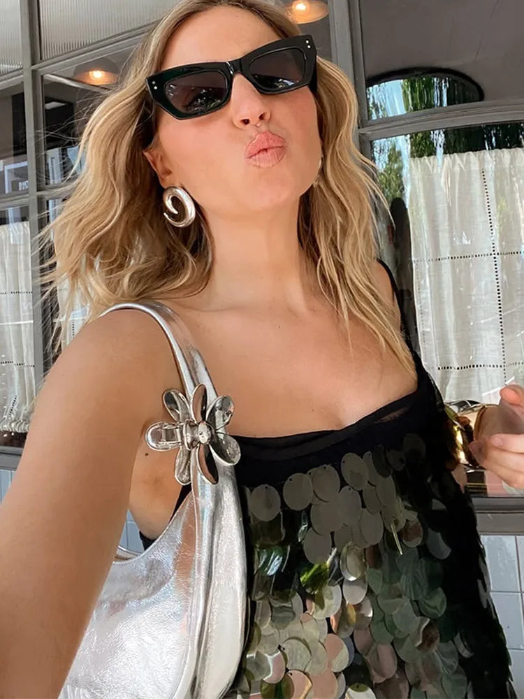 Anna Sequin Dress