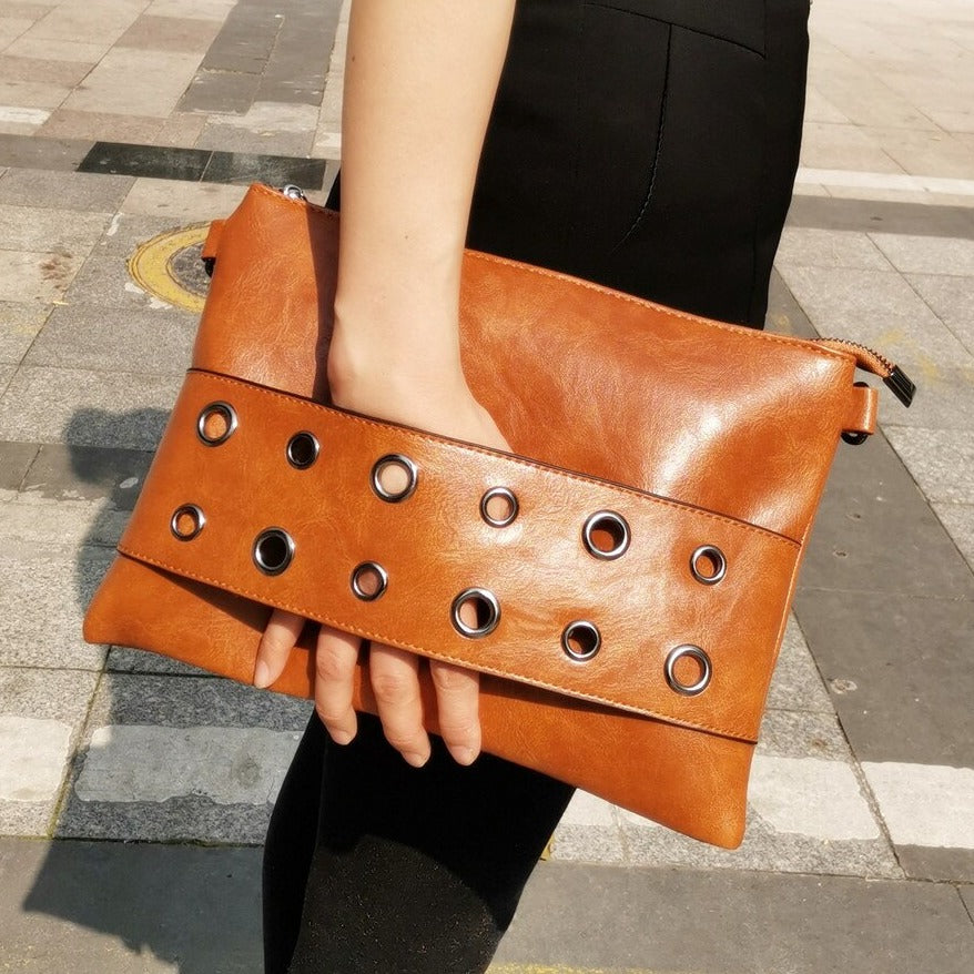 Violet Envelope Bag