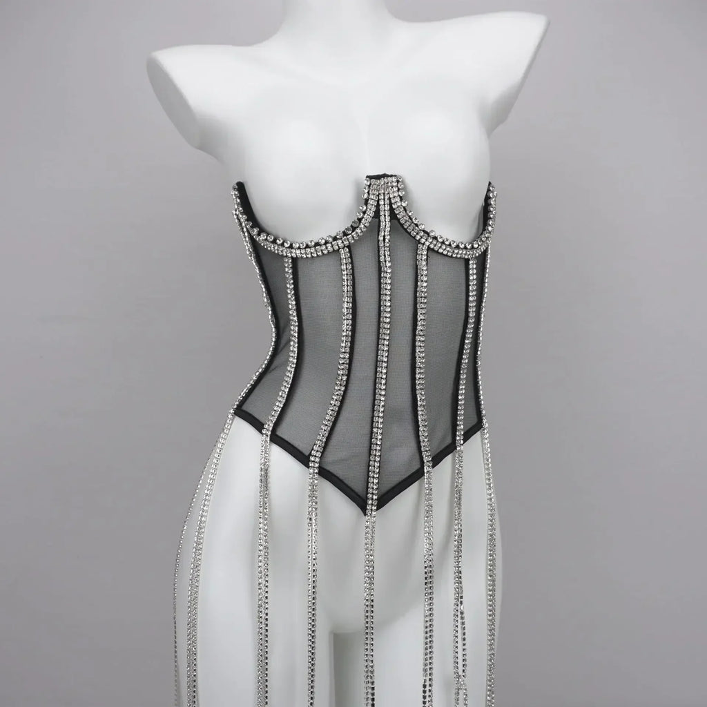 Tania Sequined Corset