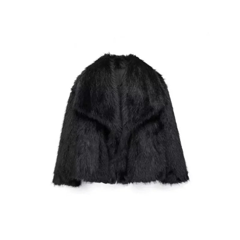 Women’s Luxury Faux Fur Coat