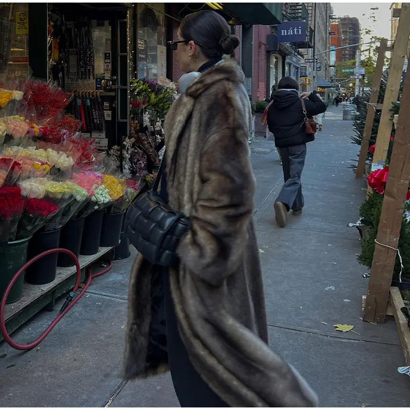 Women's Faux Fur Coat