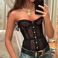 Strapless Lace Corset Top