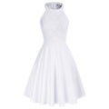 Sleeveless Flared Dress