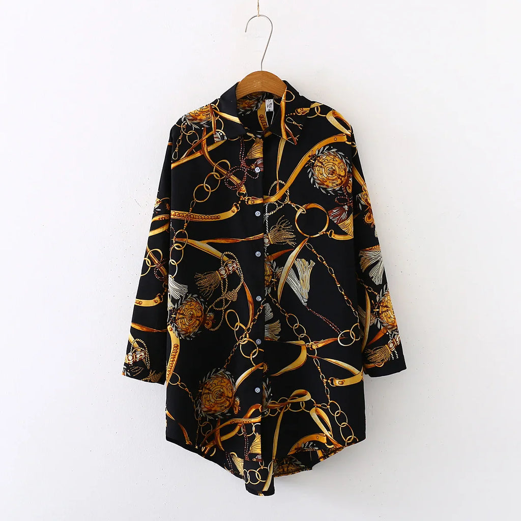 Vintage Button Blouse