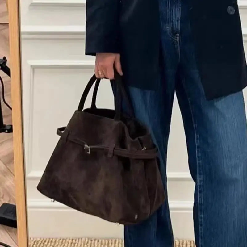 Women’s Vintage Brown Tote Bag