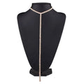 Rhinestone Chain Choker