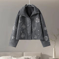 Embroidery Loose Coat
