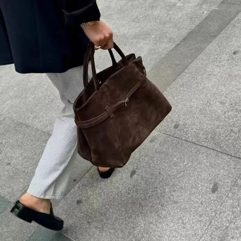 Women’s Vintage Brown Tote Bag