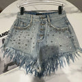 Rhinestone Full Diamonds Shorts