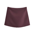 High Waist Spring Skort