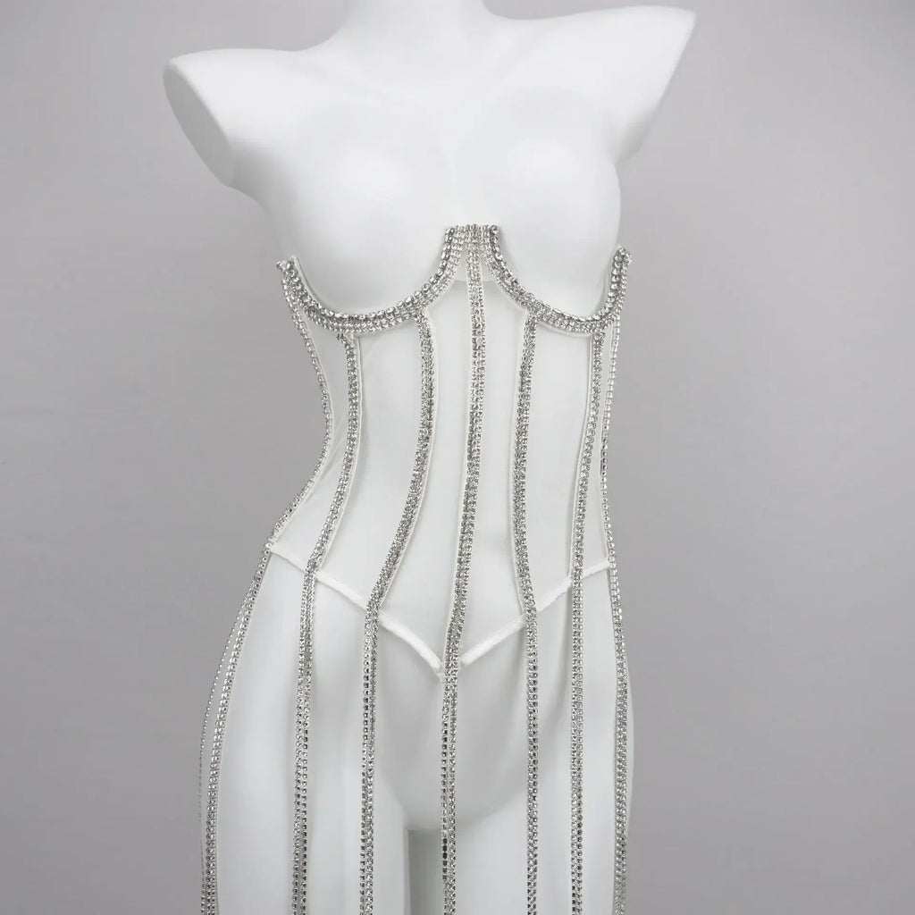 Tania Sequined Corset