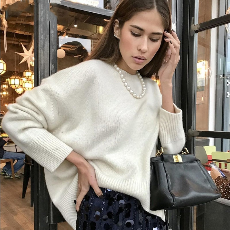 Oversized Knitted Sweater