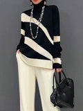 Women’s High Neck Knit Sweater