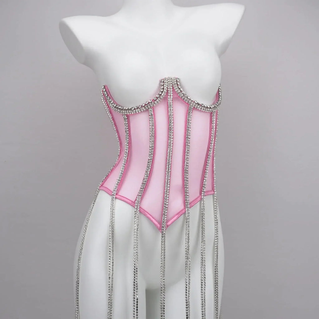 Tania Sequined Corset