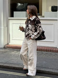 Spotted Printed Jacket