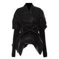 Lace Up Asymmetric Jacket