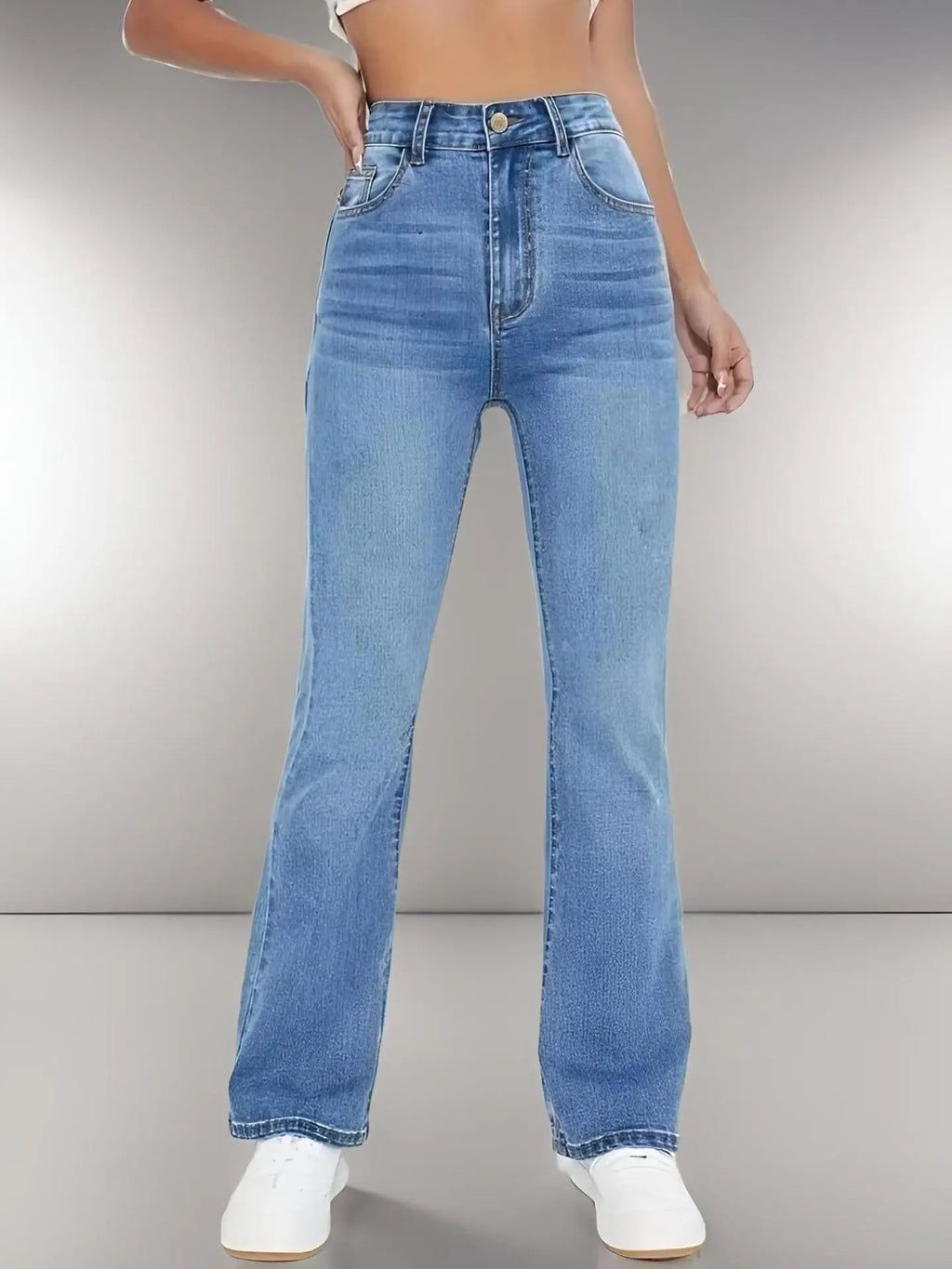 Lars High-Waisted Flare Jeans