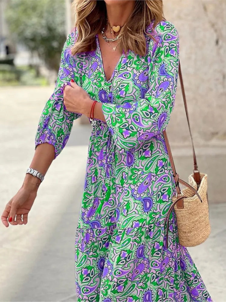 Gabriella Bohemian Dress