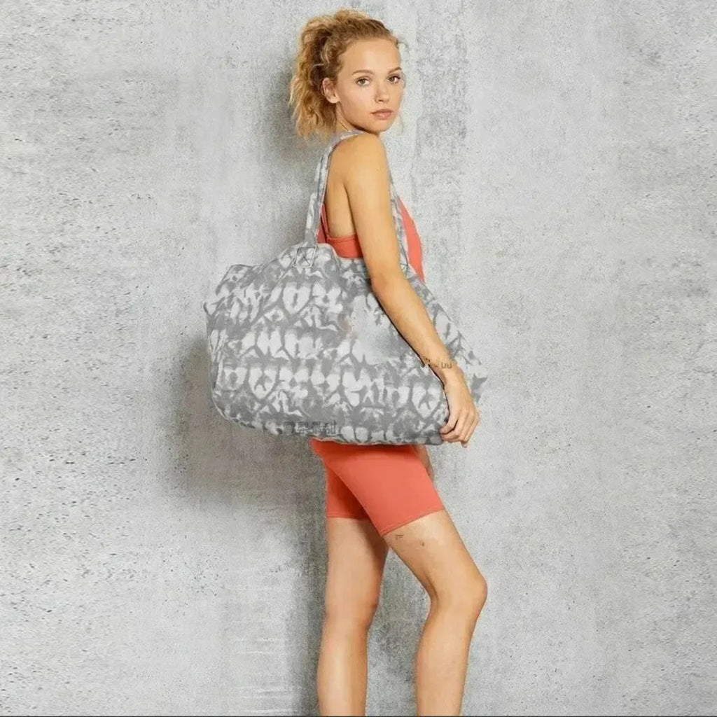 Large Capacity Canvas Fitness Bag