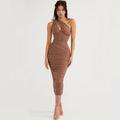 Mesh Midi Dress