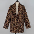 Abrigo de leopardo de lujo