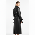 Trench de cuero Frederica