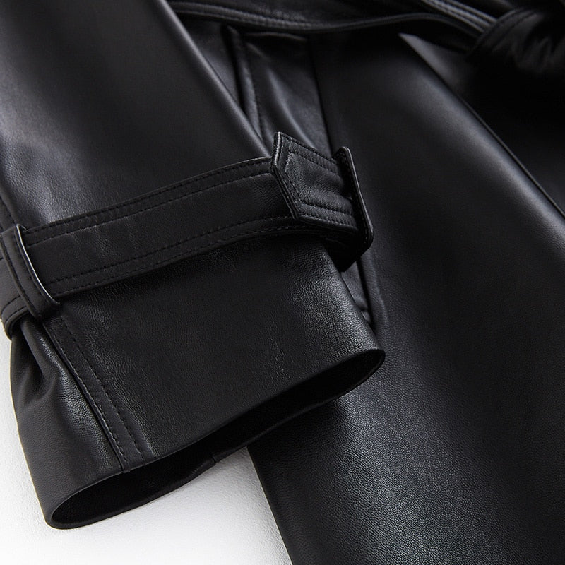 Trench de cuero Frederica