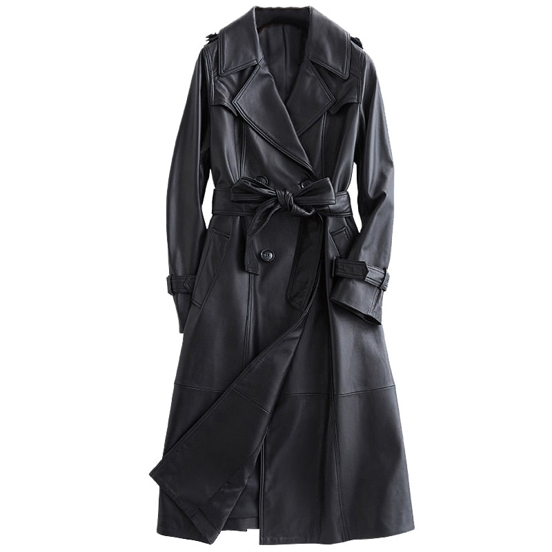 Trench de cuero Frederica