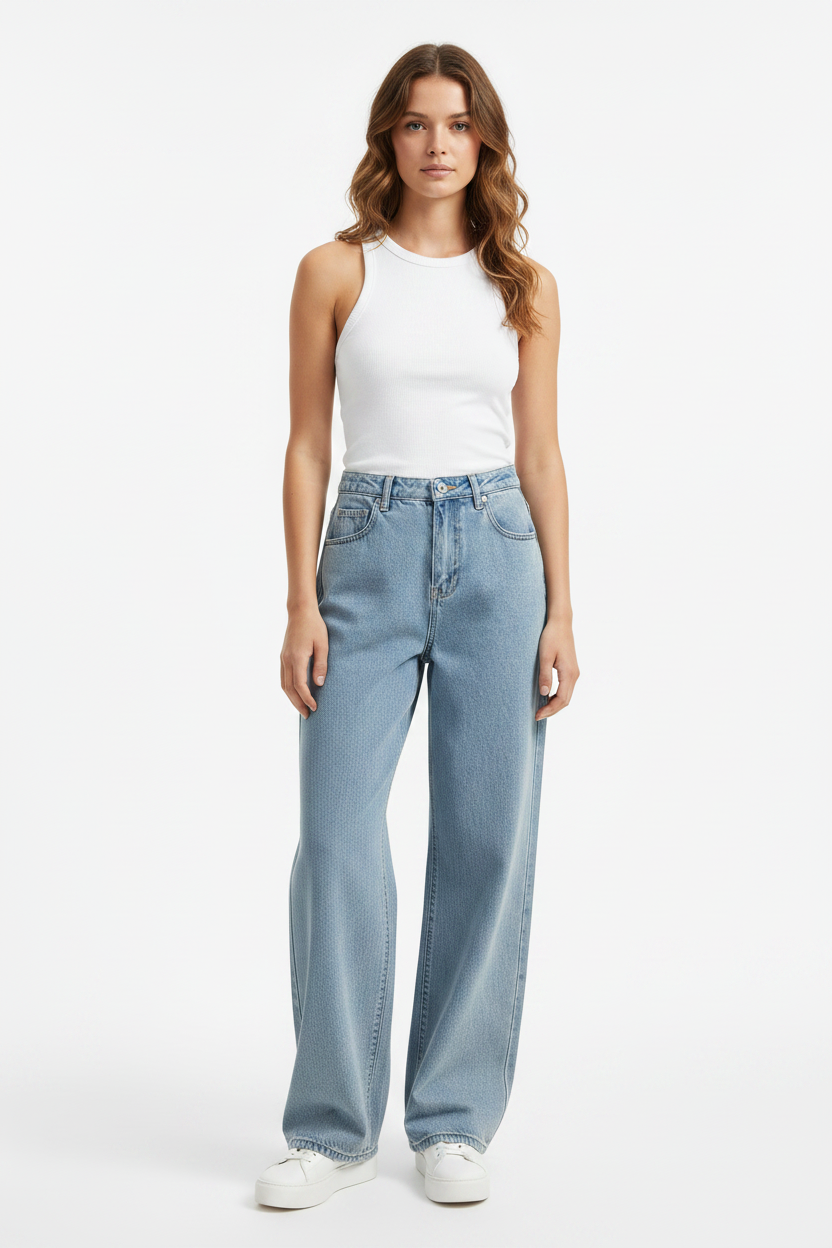 Jeans anchos