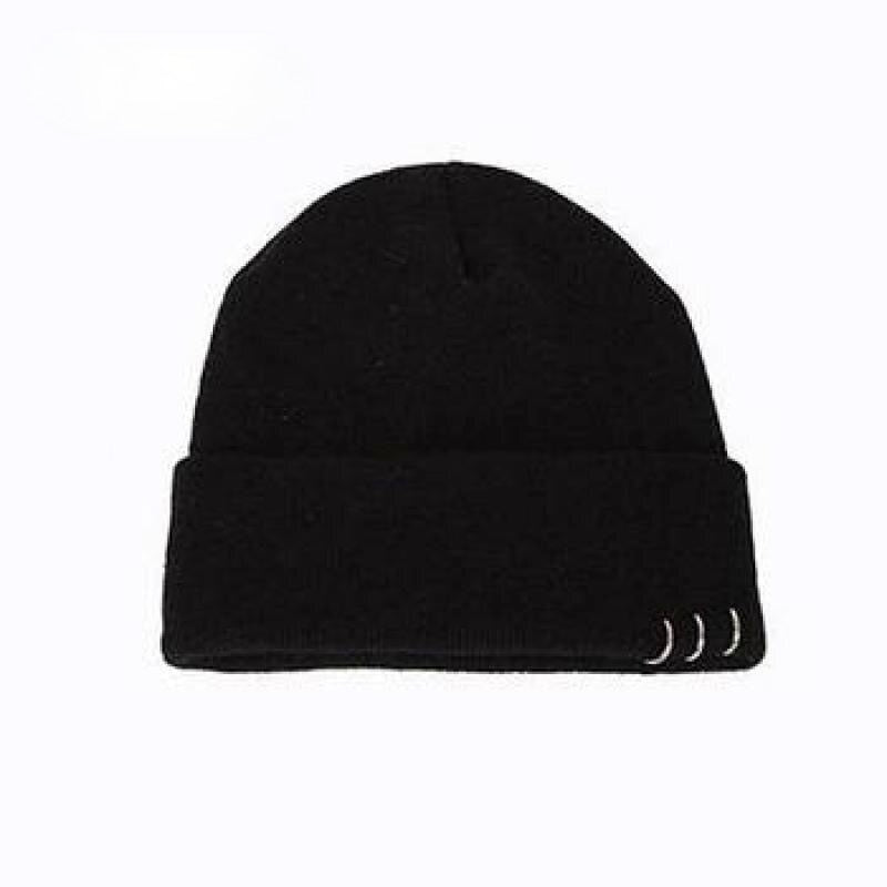 Gorro de anillo de punto