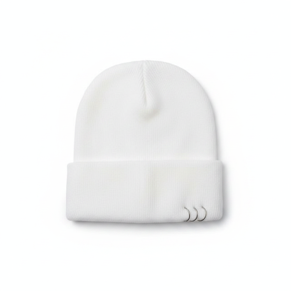 Gorro de anillo de punto