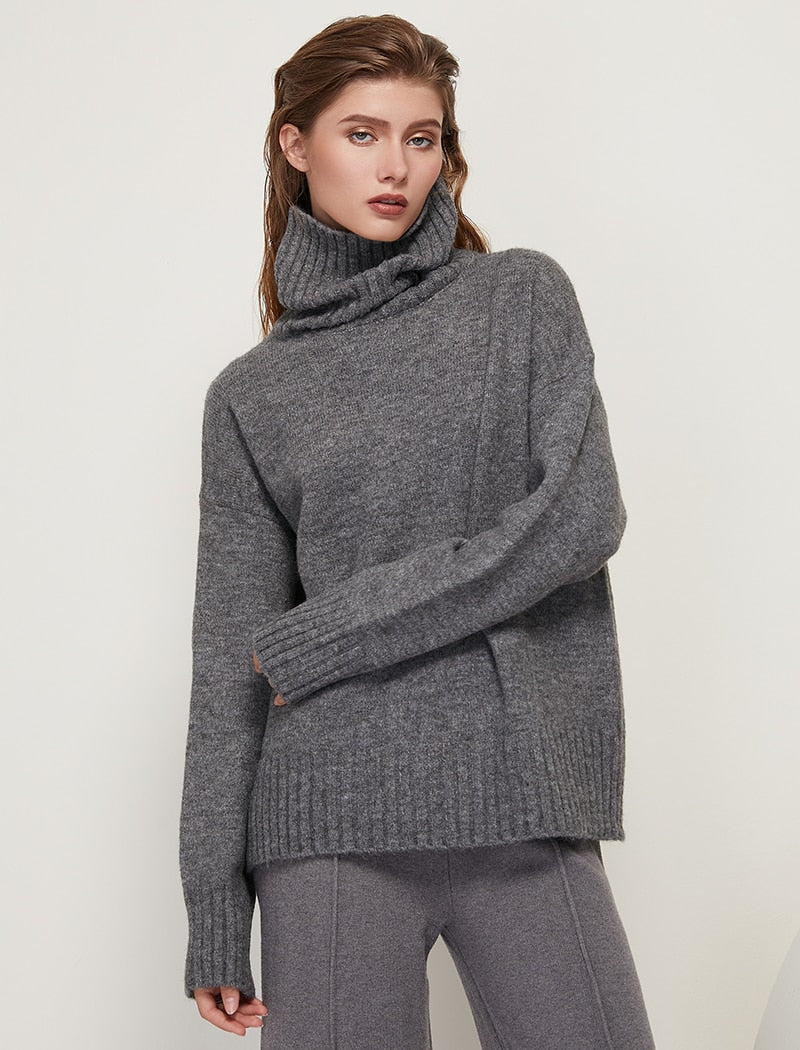 Jersey de cuello alto Layla