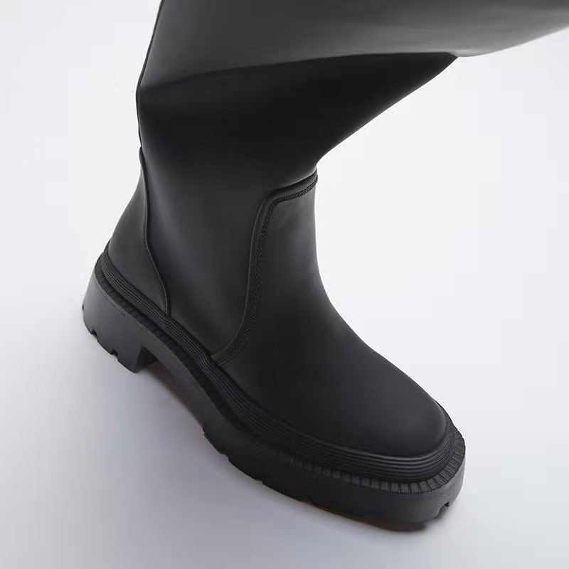 Knee-Over Angela Boots