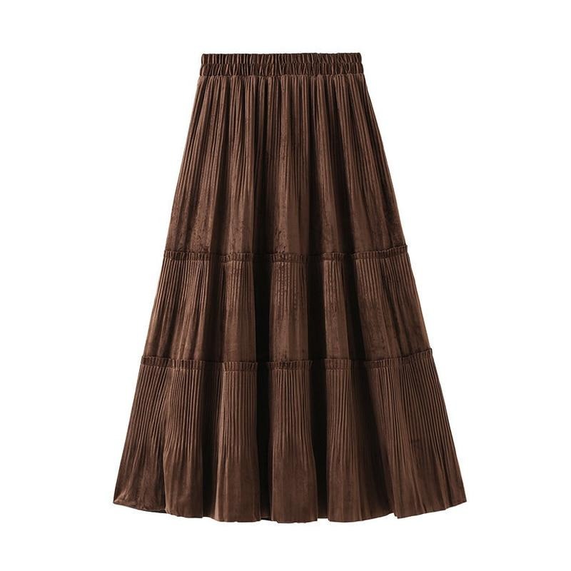 Falda larga vintage