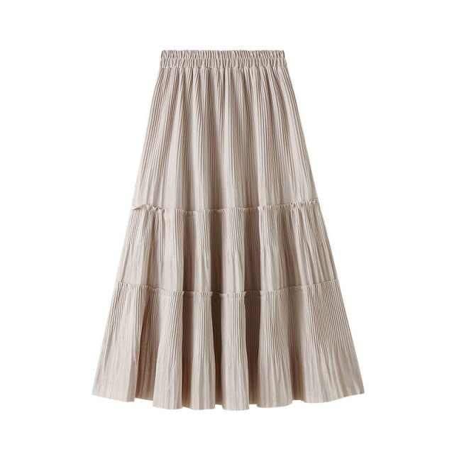 Falda larga vintage
