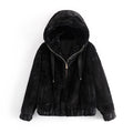 Black Faux Fur Jacket
