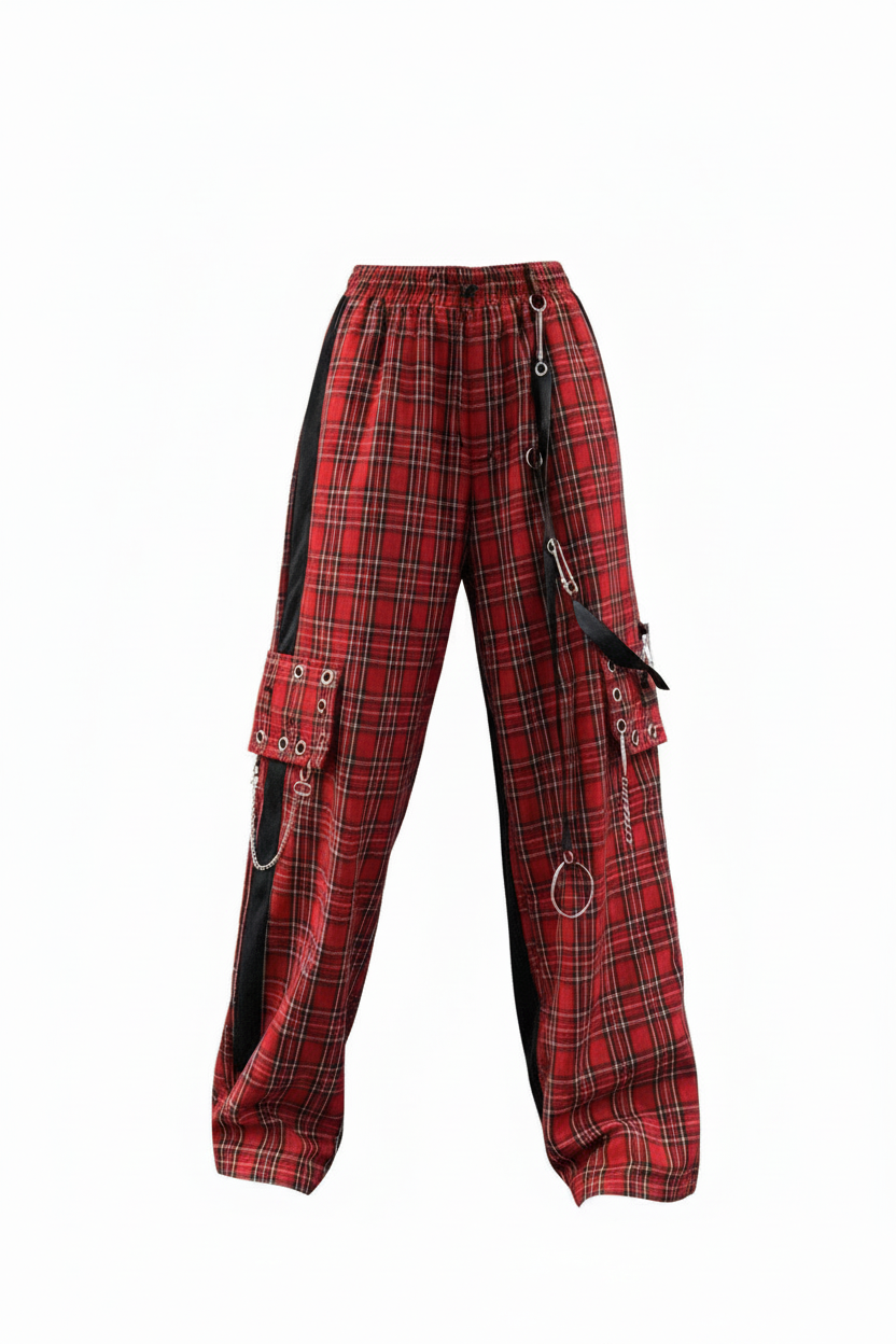 Pantalones a cuadros